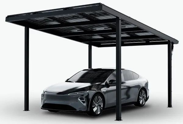 Solar Carport Aluminium Rahmen ohne Module 3570 x 5280 mm
