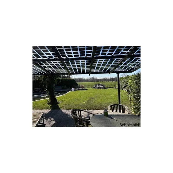 PV-Terrasse Unterkonstruktion Stahl
