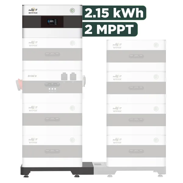 SunEnergyXT Plus (bis 17,2 kWh) Konfigurator 880 Wp mit BK215 / 2,15 kWh / Trina 440 Wp bifazial / 2 Module