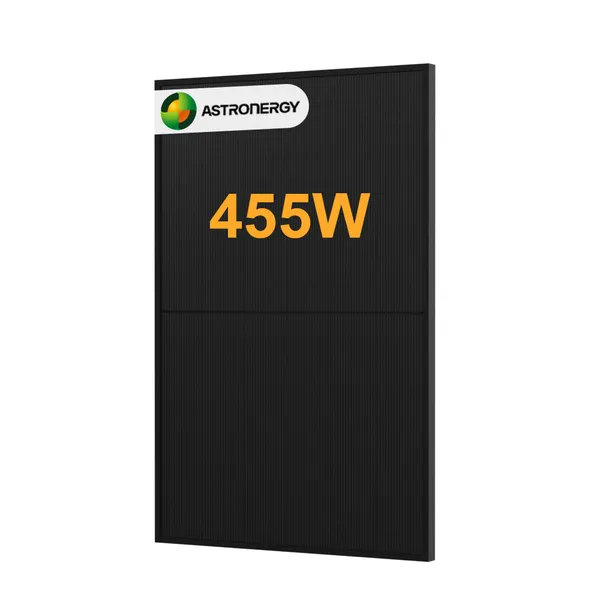 Astronergy N7s 455W Full Black Bifaziales Glas-Glas Solarmodul mit n-Type TOPCon, by Powerness