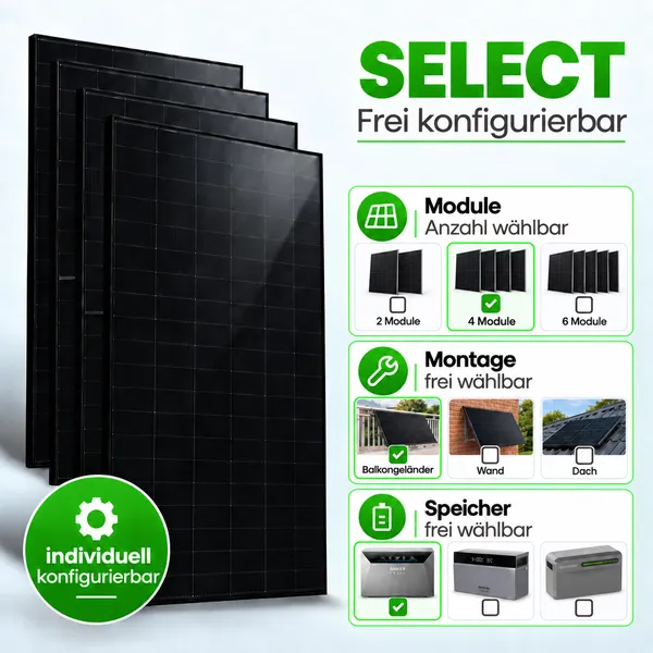 Tepto 500 Wp Balkonkraftwerk Power Select