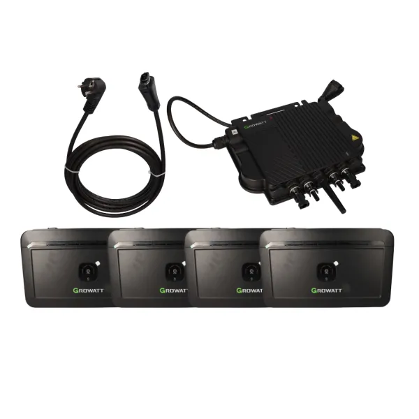 Speicherset Growatt NEO 800M-X 8,19kWh mit 4x NOAH2000