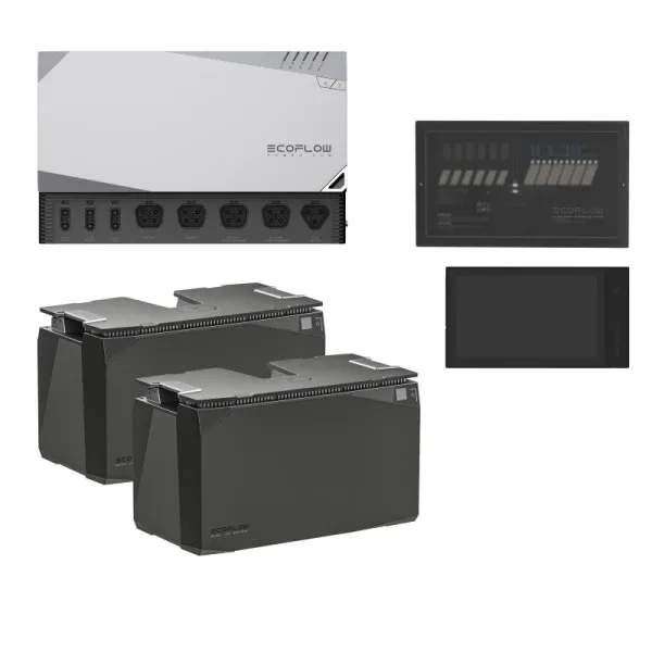 EcoFlow Power Hub 5 kVA Set mit 10 kWh LFP-Speicher - 48V Power Kit |