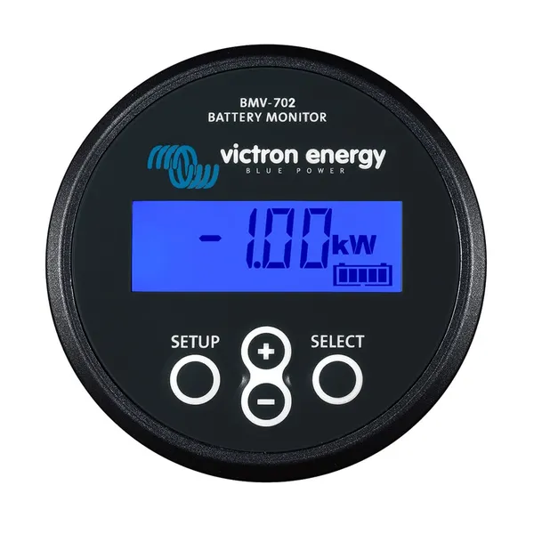 Victron Batteriemonitor BMV-702 Black Anzeige