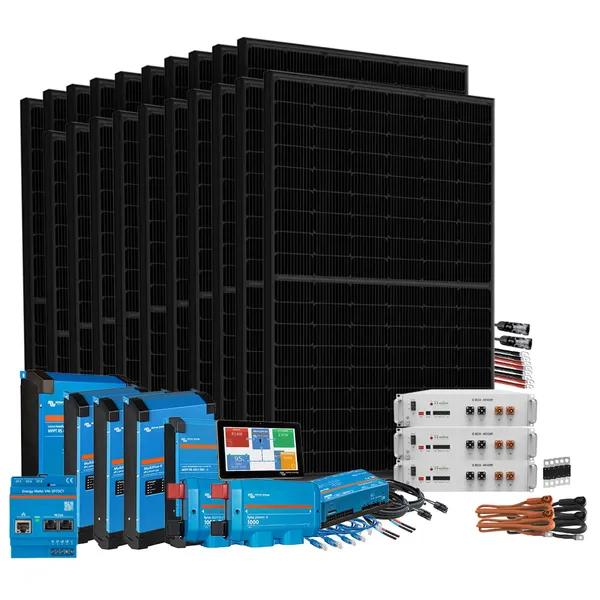 Offgridtec HomePremium S USV Solaranlage 9000Wp E-Box-48100R-TE+ 15,4Wh 3-phasig mit Stromzähler